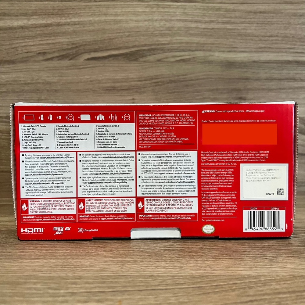 Nintendo Switch 2 Console + Mario Kart World Bundle - Picture 3 of 4